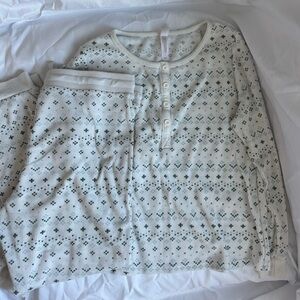 Cozy Patterned Pajama Set